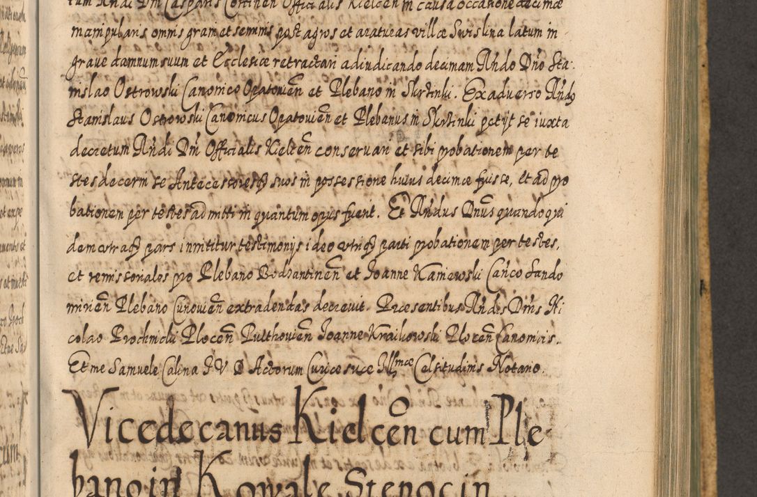 Zdjęcie nr 888 dla obiektu archiwalnego: Acta actorum, causarum spiritualium, civilium, criminalium, obligationum, cessionum, decimarum, testamentorum R. D. Martini Szyszkowski, episcopi Cracoviensis, ducis Severiensis in annis 1617 - 1619. Tomus primus.
