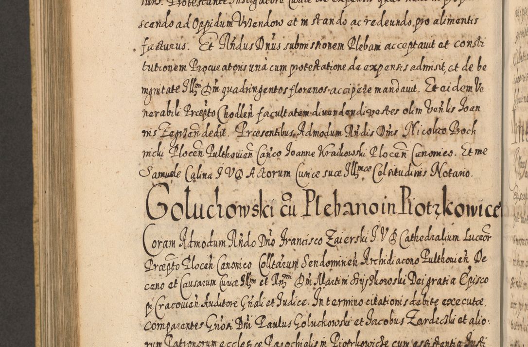 Zdjęcie nr 879 dla obiektu archiwalnego: Acta actorum, causarum spiritualium, civilium, criminalium, obligationum, cessionum, decimarum, testamentorum R. D. Martini Szyszkowski, episcopi Cracoviensis, ducis Severiensis in annis 1617 - 1619. Tomus primus.