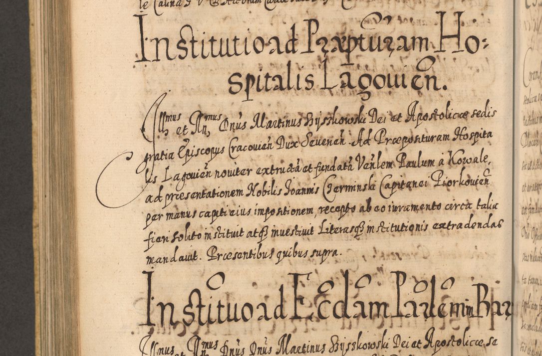 Zdjęcie nr 873 dla obiektu archiwalnego: Acta actorum, causarum spiritualium, civilium, criminalium, obligationum, cessionum, decimarum, testamentorum R. D. Martini Szyszkowski, episcopi Cracoviensis, ducis Severiensis in annis 1617 - 1619. Tomus primus.