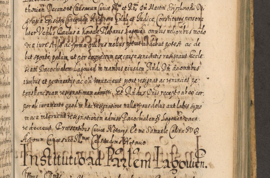 Zdjęcie nr 872 dla obiektu archiwalnego: Acta actorum, causarum spiritualium, civilium, criminalium, obligationum, cessionum, decimarum, testamentorum R. D. Martini Szyszkowski, episcopi Cracoviensis, ducis Severiensis in annis 1617 - 1619. Tomus primus.
