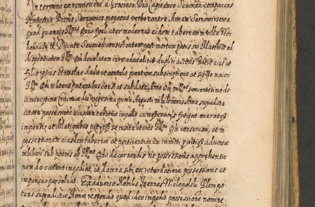 Zdjęcie nr 870 dla obiektu archiwalnego: Acta actorum, causarum spiritualium, civilium, criminalium, obligationum, cessionum, decimarum, testamentorum R. D. Martini Szyszkowski, episcopi Cracoviensis, ducis Severiensis in annis 1617 - 1619. Tomus primus.