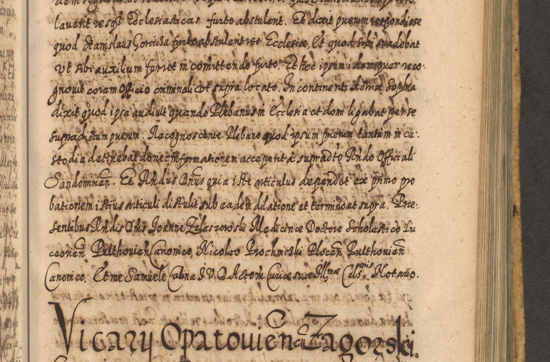 Zdjęcie nr 852 dla obiektu archiwalnego: Acta actorum, causarum spiritualium, civilium, criminalium, obligationum, cessionum, decimarum, testamentorum R. D. Martini Szyszkowski, episcopi Cracoviensis, ducis Severiensis in annis 1617 - 1619. Tomus primus.