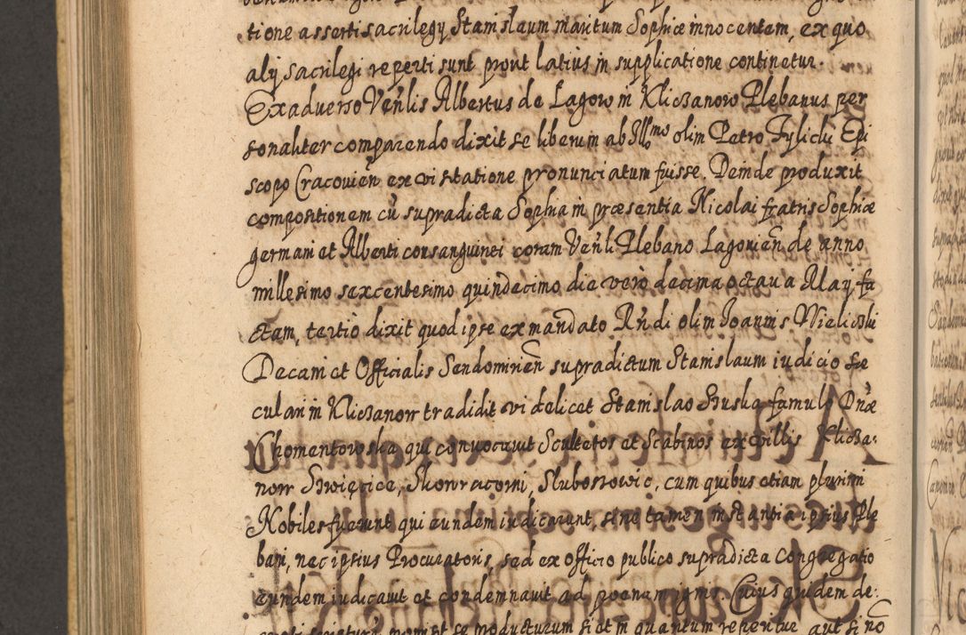 Zdjęcie nr 851 dla obiektu archiwalnego: Acta actorum, causarum spiritualium, civilium, criminalium, obligationum, cessionum, decimarum, testamentorum R. D. Martini Szyszkowski, episcopi Cracoviensis, ducis Severiensis in annis 1617 - 1619. Tomus primus.