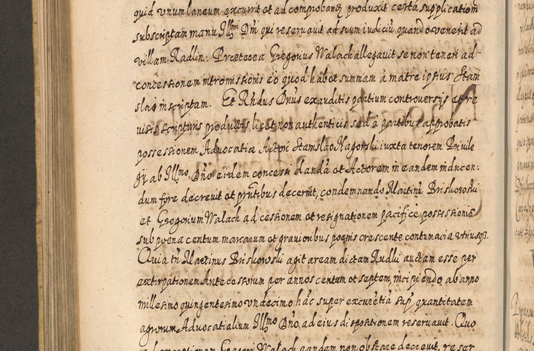 Zdjęcie nr 843 dla obiektu archiwalnego: Acta actorum, causarum spiritualium, civilium, criminalium, obligationum, cessionum, decimarum, testamentorum R. D. Martini Szyszkowski, episcopi Cracoviensis, ducis Severiensis in annis 1617 - 1619. Tomus primus.