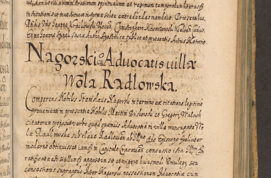 Zdjęcie nr 842 dla obiektu archiwalnego: Acta actorum, causarum spiritualium, civilium, criminalium, obligationum, cessionum, decimarum, testamentorum R. D. Martini Szyszkowski, episcopi Cracoviensis, ducis Severiensis in annis 1617 - 1619. Tomus primus.