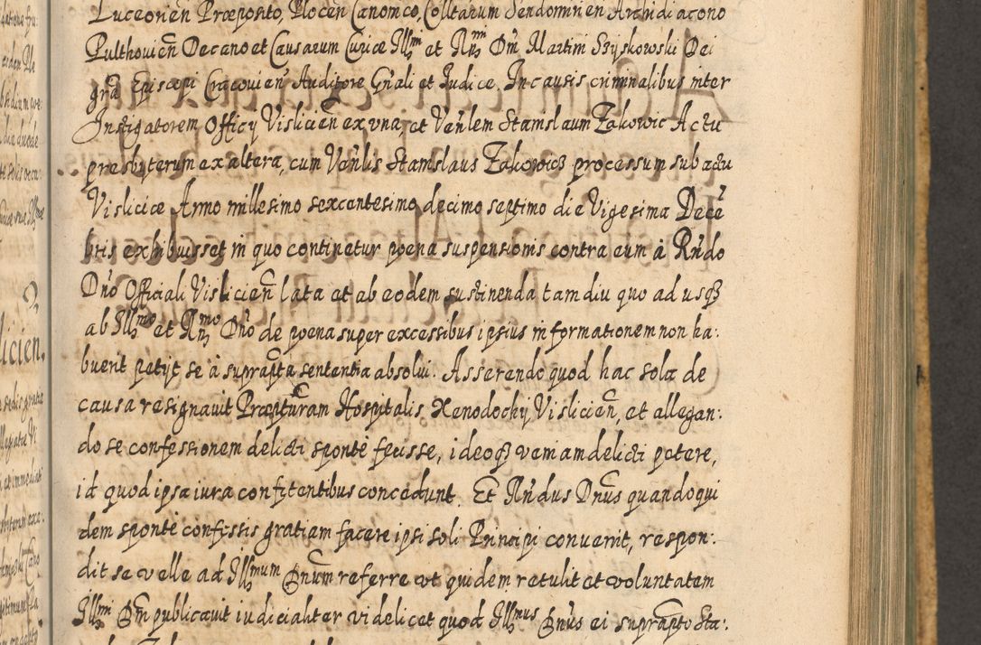 Zdjęcie nr 840 dla obiektu archiwalnego: Acta actorum, causarum spiritualium, civilium, criminalium, obligationum, cessionum, decimarum, testamentorum R. D. Martini Szyszkowski, episcopi Cracoviensis, ducis Severiensis in annis 1617 - 1619. Tomus primus.