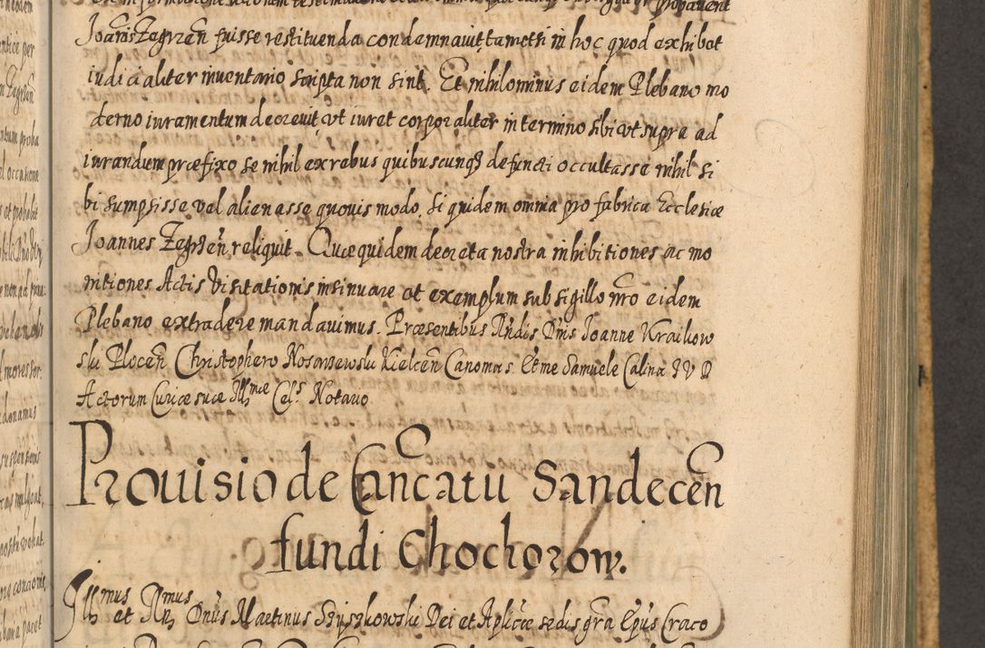 Zdjęcie nr 836 dla obiektu archiwalnego: Acta actorum, causarum spiritualium, civilium, criminalium, obligationum, cessionum, decimarum, testamentorum R. D. Martini Szyszkowski, episcopi Cracoviensis, ducis Severiensis in annis 1617 - 1619. Tomus primus.