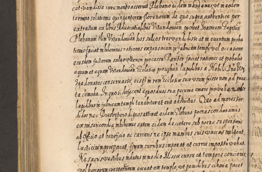 Zdjęcie nr 835 dla obiektu archiwalnego: Acta actorum, causarum spiritualium, civilium, criminalium, obligationum, cessionum, decimarum, testamentorum R. D. Martini Szyszkowski, episcopi Cracoviensis, ducis Severiensis in annis 1617 - 1619. Tomus primus.