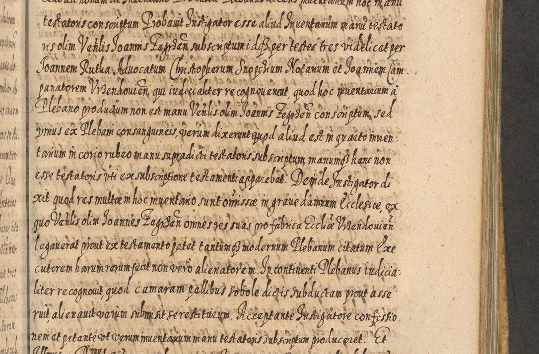 Zdjęcie nr 832 dla obiektu archiwalnego: Acta actorum, causarum spiritualium, civilium, criminalium, obligationum, cessionum, decimarum, testamentorum R. D. Martini Szyszkowski, episcopi Cracoviensis, ducis Severiensis in annis 1617 - 1619. Tomus primus.