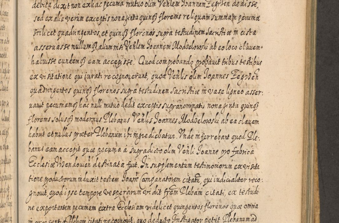 Zdjęcie nr 830 dla obiektu archiwalnego: Acta actorum, causarum spiritualium, civilium, criminalium, obligationum, cessionum, decimarum, testamentorum R. D. Martini Szyszkowski, episcopi Cracoviensis, ducis Severiensis in annis 1617 - 1619. Tomus primus.