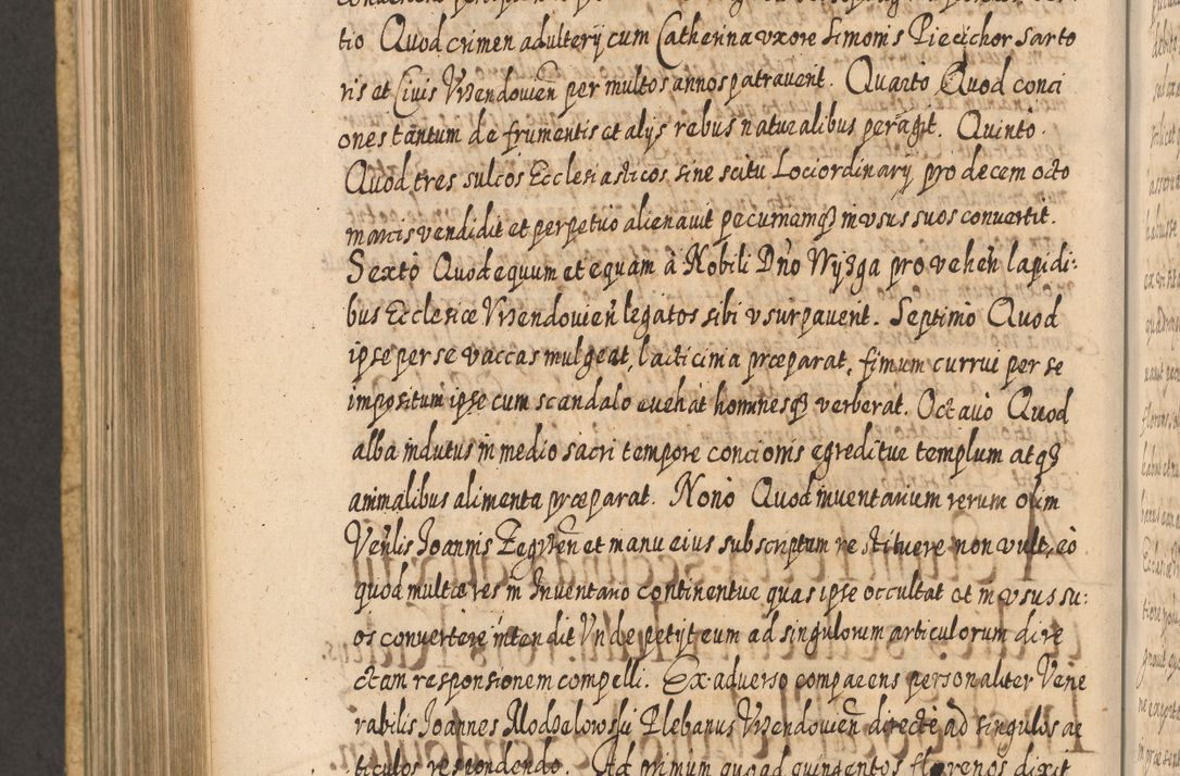 Zdjęcie nr 829 dla obiektu archiwalnego: Acta actorum, causarum spiritualium, civilium, criminalium, obligationum, cessionum, decimarum, testamentorum R. D. Martini Szyszkowski, episcopi Cracoviensis, ducis Severiensis in annis 1617 - 1619. Tomus primus.