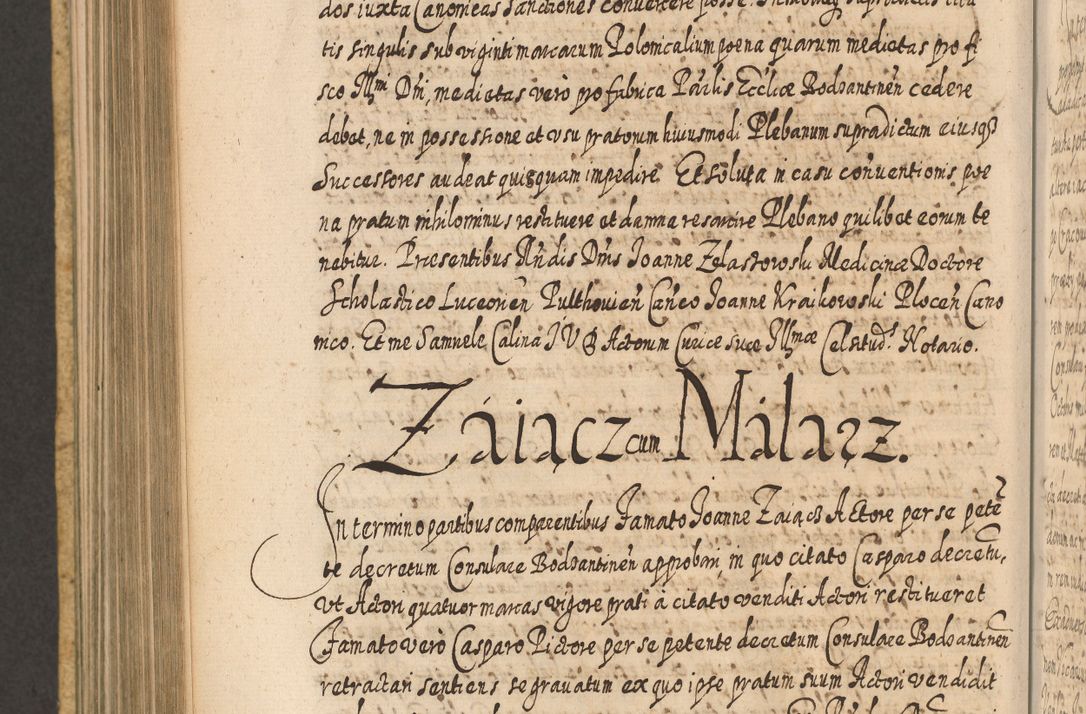 Zdjęcie nr 819 dla obiektu archiwalnego: Acta actorum, causarum spiritualium, civilium, criminalium, obligationum, cessionum, decimarum, testamentorum R. D. Martini Szyszkowski, episcopi Cracoviensis, ducis Severiensis in annis 1617 - 1619. Tomus primus.