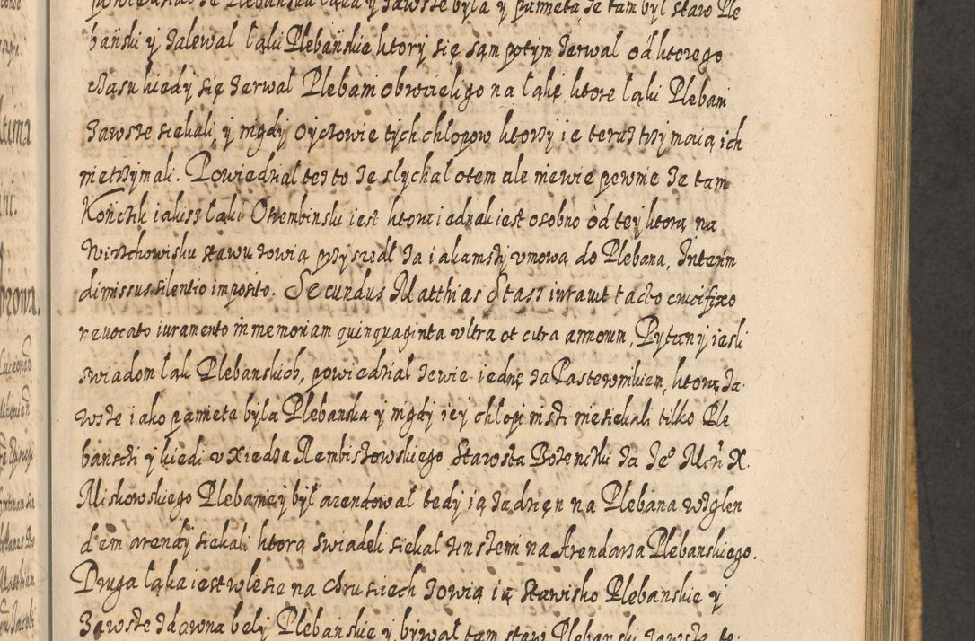 Zdjęcie nr 814 dla obiektu archiwalnego: Acta actorum, causarum spiritualium, civilium, criminalium, obligationum, cessionum, decimarum, testamentorum R. D. Martini Szyszkowski, episcopi Cracoviensis, ducis Severiensis in annis 1617 - 1619. Tomus primus.