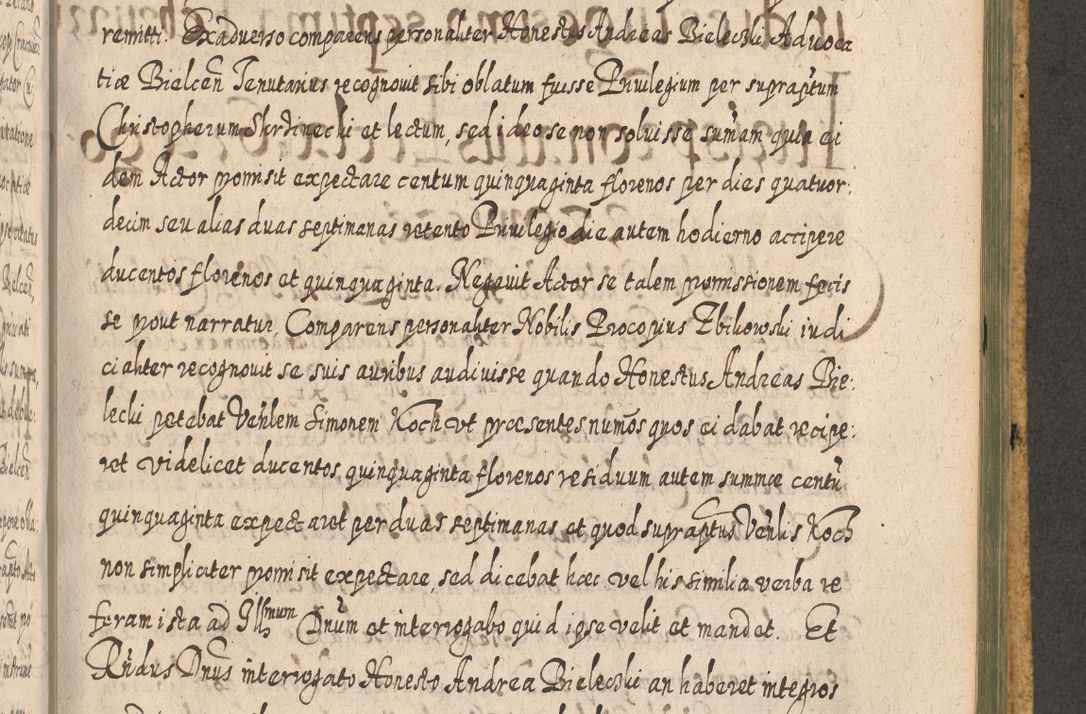 Zdjęcie nr 1207 dla obiektu archiwalnego: Acta actorum, causarum spiritualium, civilium, criminalium, obligationum, cessionum, decimarum, testamentorum R. D. Martini Szyszkowski, episcopi Cracoviensis, ducis Severiensis in annis 1617 - 1619. Tomus primus.