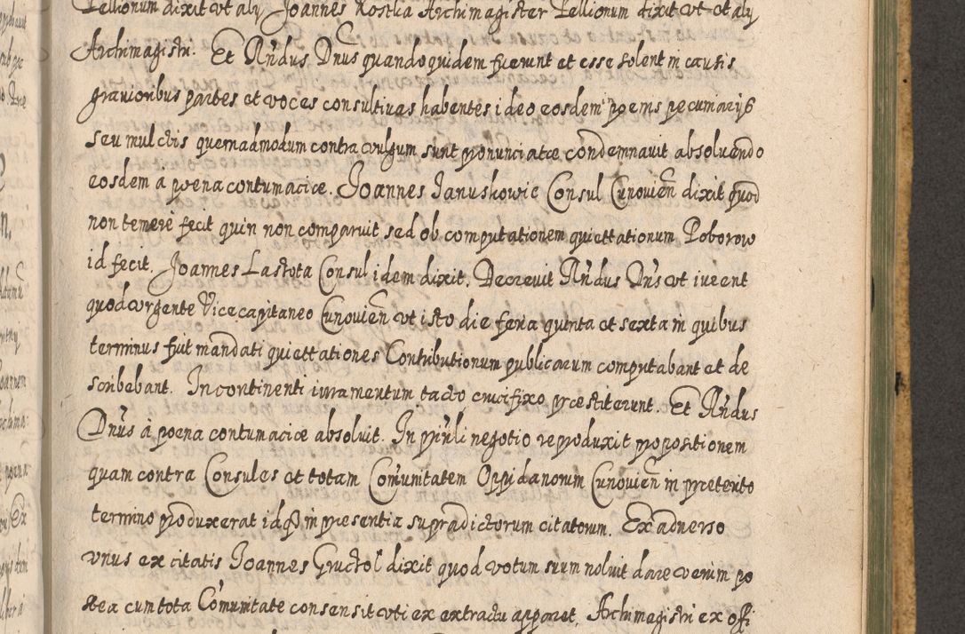 Zdjęcie nr 1193 dla obiektu archiwalnego: Acta actorum, causarum spiritualium, civilium, criminalium, obligationum, cessionum, decimarum, testamentorum R. D. Martini Szyszkowski, episcopi Cracoviensis, ducis Severiensis in annis 1617 - 1619. Tomus primus.