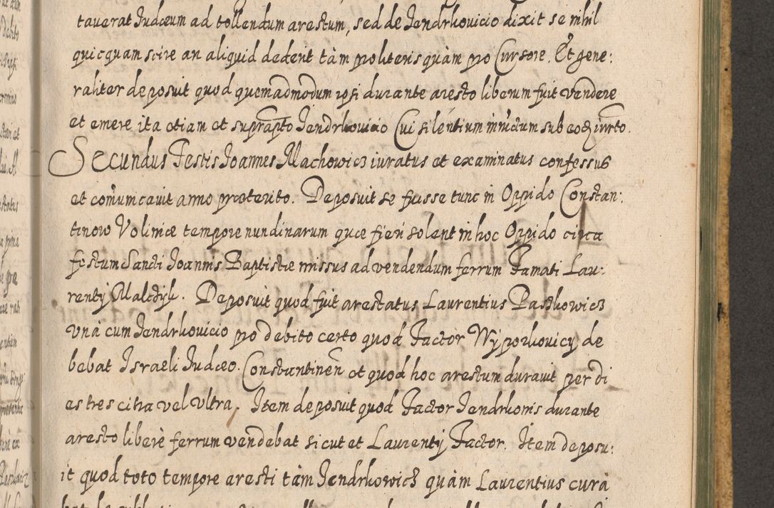 Zdjęcie nr 1187 dla obiektu archiwalnego: Acta actorum, causarum spiritualium, civilium, criminalium, obligationum, cessionum, decimarum, testamentorum R. D. Martini Szyszkowski, episcopi Cracoviensis, ducis Severiensis in annis 1617 - 1619. Tomus primus.