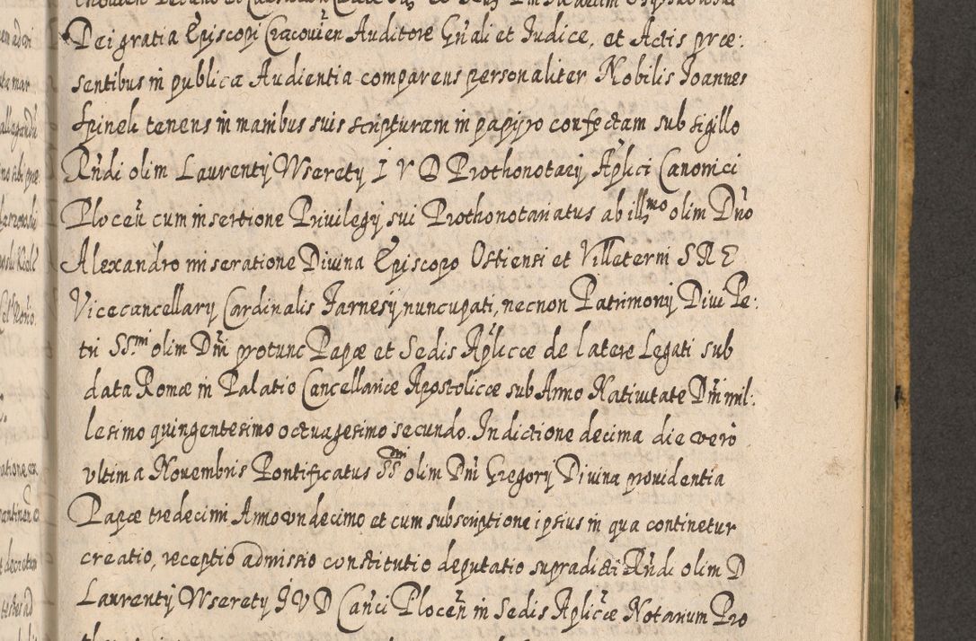 Zdjęcie nr 1183 dla obiektu archiwalnego: Acta actorum, causarum spiritualium, civilium, criminalium, obligationum, cessionum, decimarum, testamentorum R. D. Martini Szyszkowski, episcopi Cracoviensis, ducis Severiensis in annis 1617 - 1619. Tomus primus.