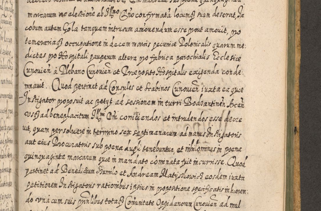 Zdjęcie nr 1181 dla obiektu archiwalnego: Acta actorum, causarum spiritualium, civilium, criminalium, obligationum, cessionum, decimarum, testamentorum R. D. Martini Szyszkowski, episcopi Cracoviensis, ducis Severiensis in annis 1617 - 1619. Tomus primus.