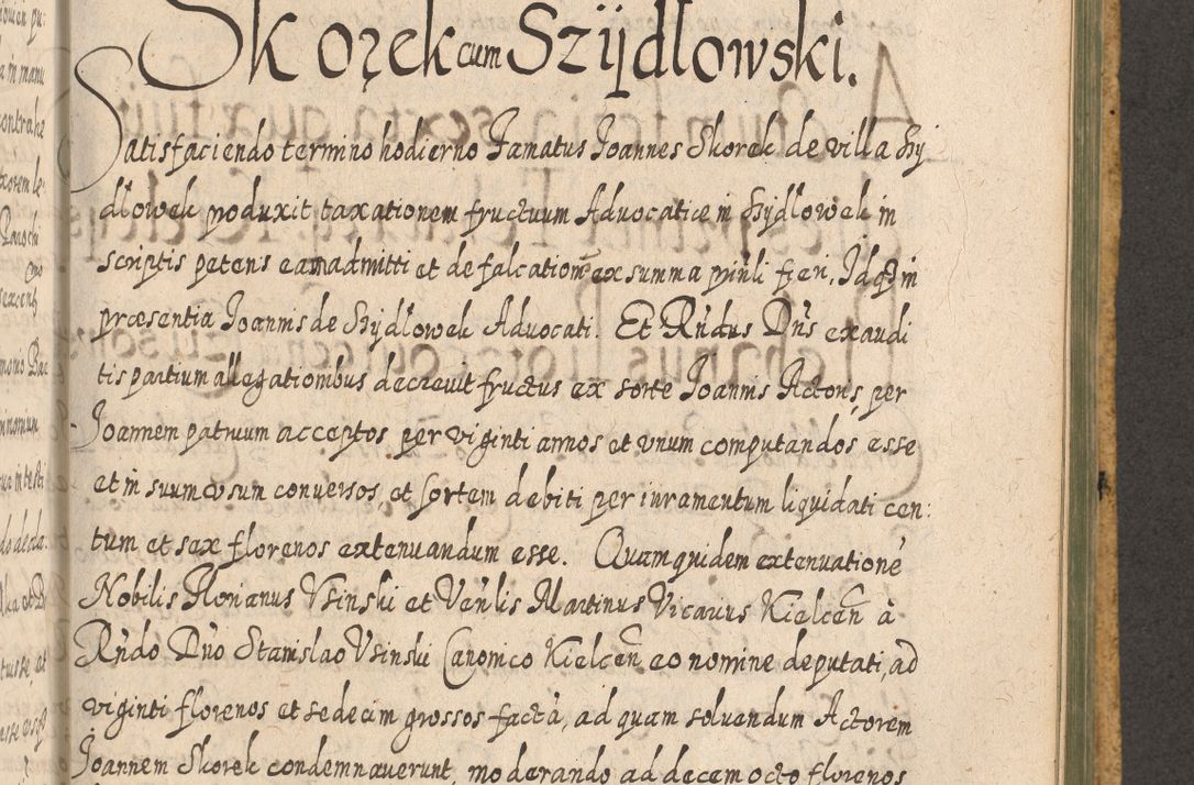 Zdjęcie nr 1171 dla obiektu archiwalnego: Acta actorum, causarum spiritualium, civilium, criminalium, obligationum, cessionum, decimarum, testamentorum R. D. Martini Szyszkowski, episcopi Cracoviensis, ducis Severiensis in annis 1617 - 1619. Tomus primus.