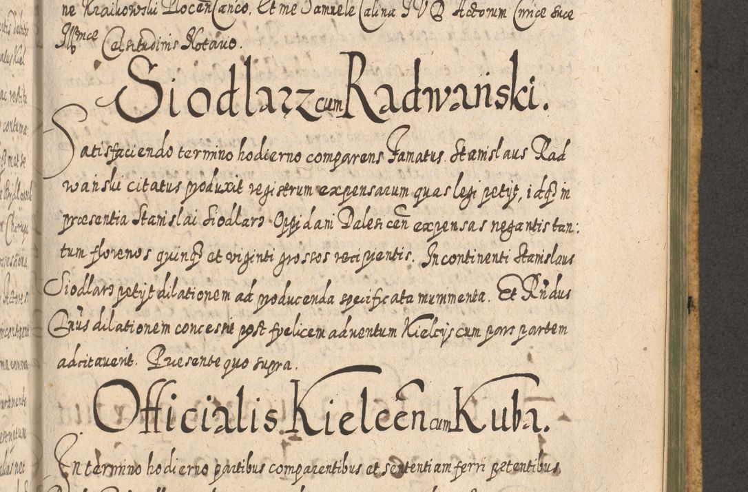 Zdjęcie nr 1167 dla obiektu archiwalnego: Acta actorum, causarum spiritualium, civilium, criminalium, obligationum, cessionum, decimarum, testamentorum R. D. Martini Szyszkowski, episcopi Cracoviensis, ducis Severiensis in annis 1617 - 1619. Tomus primus.