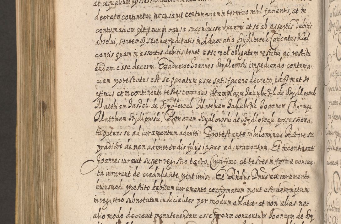 Zdjęcie nr 1166 dla obiektu archiwalnego: Acta actorum, causarum spiritualium, civilium, criminalium, obligationum, cessionum, decimarum, testamentorum R. D. Martini Szyszkowski, episcopi Cracoviensis, ducis Severiensis in annis 1617 - 1619. Tomus primus.