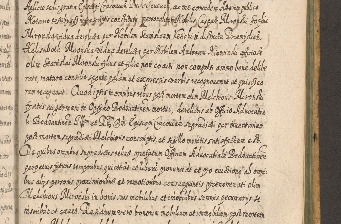 Zdjęcie nr 1159 dla obiektu archiwalnego: Acta actorum, causarum spiritualium, civilium, criminalium, obligationum, cessionum, decimarum, testamentorum R. D. Martini Szyszkowski, episcopi Cracoviensis, ducis Severiensis in annis 1617 - 1619. Tomus primus.