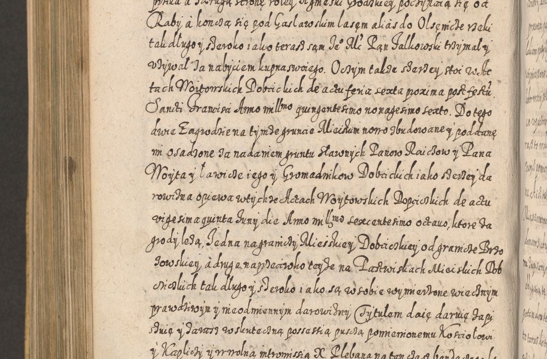 Zdjęcie nr 1156 dla obiektu archiwalnego: Acta actorum, causarum spiritualium, civilium, criminalium, obligationum, cessionum, decimarum, testamentorum R. D. Martini Szyszkowski, episcopi Cracoviensis, ducis Severiensis in annis 1617 - 1619. Tomus primus.
