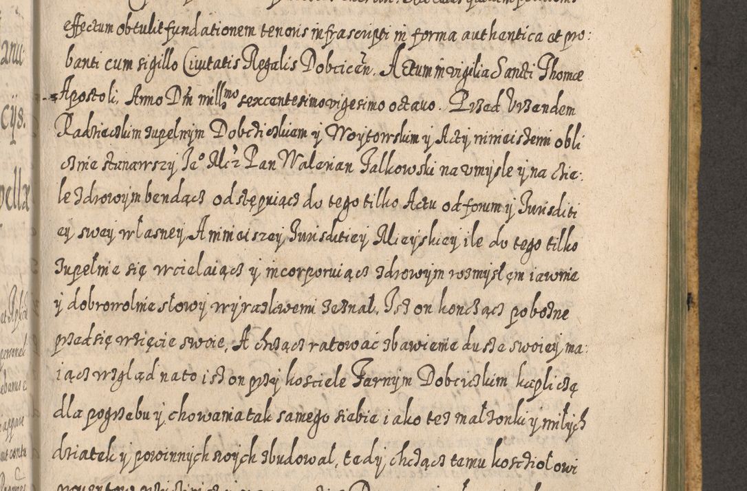 Zdjęcie nr 1155 dla obiektu archiwalnego: Acta actorum, causarum spiritualium, civilium, criminalium, obligationum, cessionum, decimarum, testamentorum R. D. Martini Szyszkowski, episcopi Cracoviensis, ducis Severiensis in annis 1617 - 1619. Tomus primus.