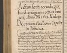 Zdjęcie nr 1154 dla obiektu archiwalnego: Acta actorum, causarum spiritualium, civilium, criminalium, obligationum, cessionum, decimarum, testamentorum R. D. Martini Szyszkowski, episcopi Cracoviensis, ducis Severiensis in annis 1617 - 1619. Tomus primus.