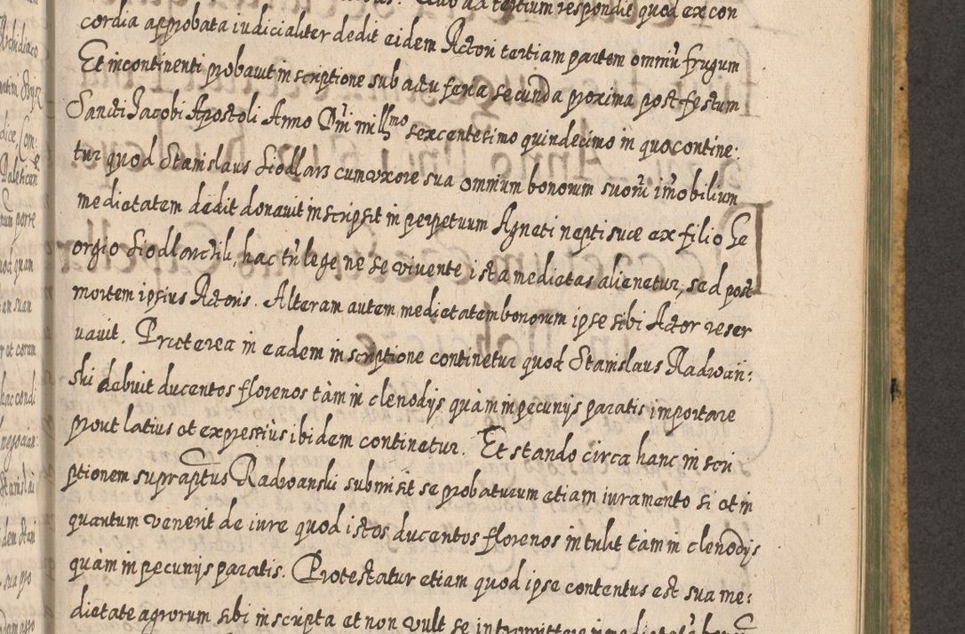 Zdjęcie nr 1153 dla obiektu archiwalnego: Acta actorum, causarum spiritualium, civilium, criminalium, obligationum, cessionum, decimarum, testamentorum R. D. Martini Szyszkowski, episcopi Cracoviensis, ducis Severiensis in annis 1617 - 1619. Tomus primus.