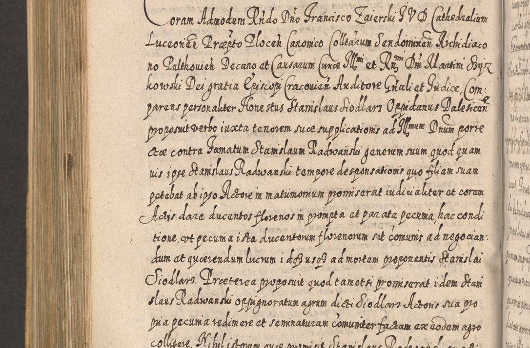 Zdjęcie nr 1152 dla obiektu archiwalnego: Acta actorum, causarum spiritualium, civilium, criminalium, obligationum, cessionum, decimarum, testamentorum R. D. Martini Szyszkowski, episcopi Cracoviensis, ducis Severiensis in annis 1617 - 1619. Tomus primus.