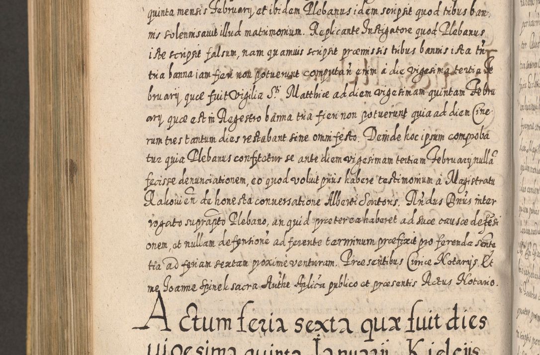 Zdjęcie nr 1150 dla obiektu archiwalnego: Acta actorum, causarum spiritualium, civilium, criminalium, obligationum, cessionum, decimarum, testamentorum R. D. Martini Szyszkowski, episcopi Cracoviensis, ducis Severiensis in annis 1617 - 1619. Tomus primus.