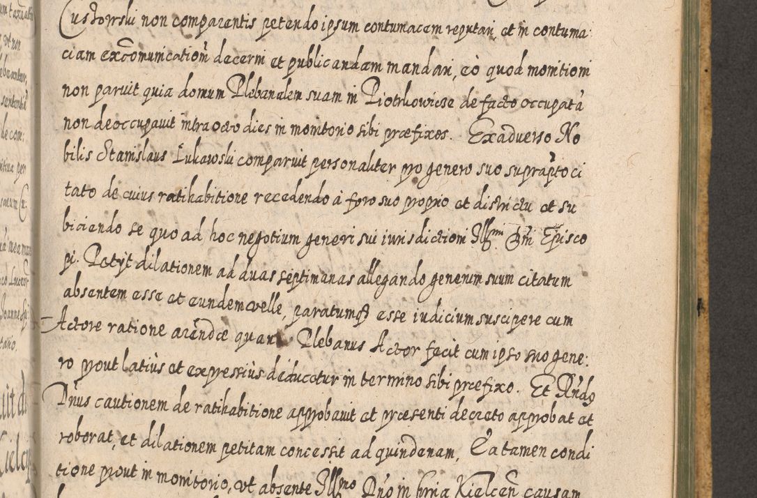 Zdjęcie nr 1147 dla obiektu archiwalnego: Acta actorum, causarum spiritualium, civilium, criminalium, obligationum, cessionum, decimarum, testamentorum R. D. Martini Szyszkowski, episcopi Cracoviensis, ducis Severiensis in annis 1617 - 1619. Tomus primus.