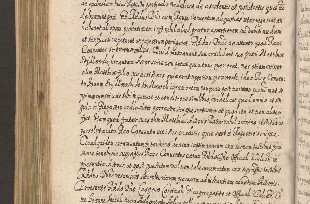 Zdjęcie nr 1140 dla obiektu archiwalnego: Acta actorum, causarum spiritualium, civilium, criminalium, obligationum, cessionum, decimarum, testamentorum R. D. Martini Szyszkowski, episcopi Cracoviensis, ducis Severiensis in annis 1617 - 1619. Tomus primus.