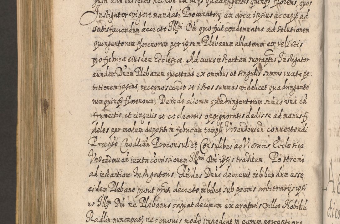 Zdjęcie nr 1132 dla obiektu archiwalnego: Acta actorum, causarum spiritualium, civilium, criminalium, obligationum, cessionum, decimarum, testamentorum R. D. Martini Szyszkowski, episcopi Cracoviensis, ducis Severiensis in annis 1617 - 1619. Tomus primus.
