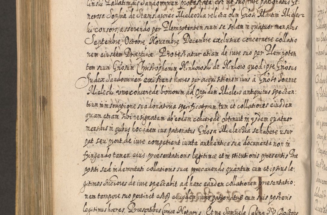 Zdjęcie nr 1130 dla obiektu archiwalnego: Acta actorum, causarum spiritualium, civilium, criminalium, obligationum, cessionum, decimarum, testamentorum R. D. Martini Szyszkowski, episcopi Cracoviensis, ducis Severiensis in annis 1617 - 1619. Tomus primus.