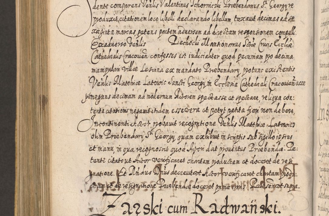 Zdjęcie nr 1112 dla obiektu archiwalnego: Acta actorum, causarum spiritualium, civilium, criminalium, obligationum, cessionum, decimarum, testamentorum R. D. Martini Szyszkowski, episcopi Cracoviensis, ducis Severiensis in annis 1617 - 1619. Tomus primus.