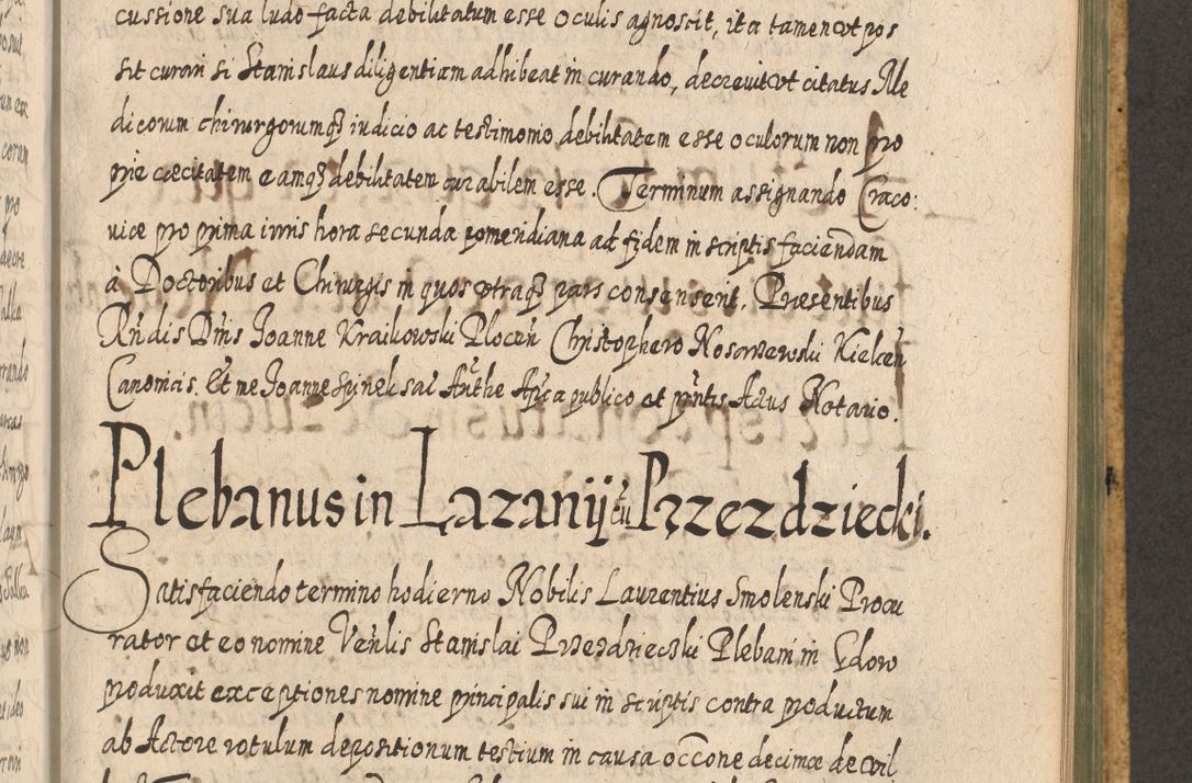 Zdjęcie nr 1109 dla obiektu archiwalnego: Acta actorum, causarum spiritualium, civilium, criminalium, obligationum, cessionum, decimarum, testamentorum R. D. Martini Szyszkowski, episcopi Cracoviensis, ducis Severiensis in annis 1617 - 1619. Tomus primus.