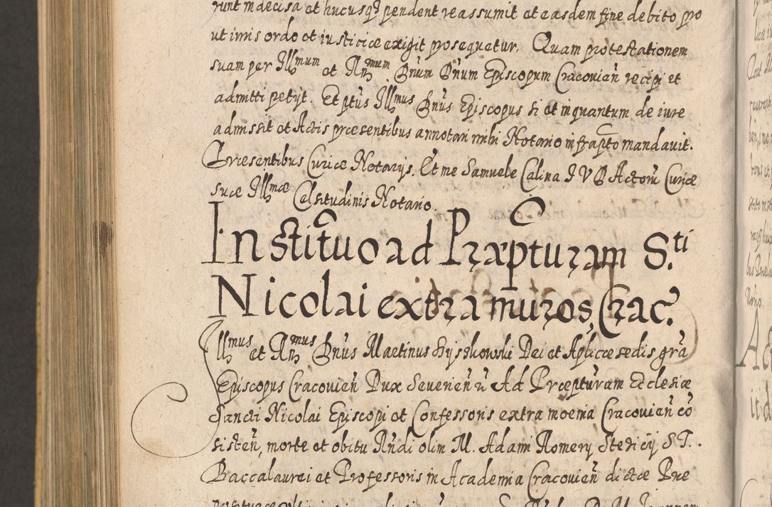 Zdjęcie nr 1106 dla obiektu archiwalnego: Acta actorum, causarum spiritualium, civilium, criminalium, obligationum, cessionum, decimarum, testamentorum R. D. Martini Szyszkowski, episcopi Cracoviensis, ducis Severiensis in annis 1617 - 1619. Tomus primus.