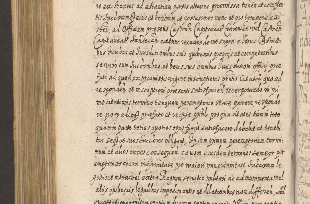 Zdjęcie nr 1102 dla obiektu archiwalnego: Acta actorum, causarum spiritualium, civilium, criminalium, obligationum, cessionum, decimarum, testamentorum R. D. Martini Szyszkowski, episcopi Cracoviensis, ducis Severiensis in annis 1617 - 1619. Tomus primus.
