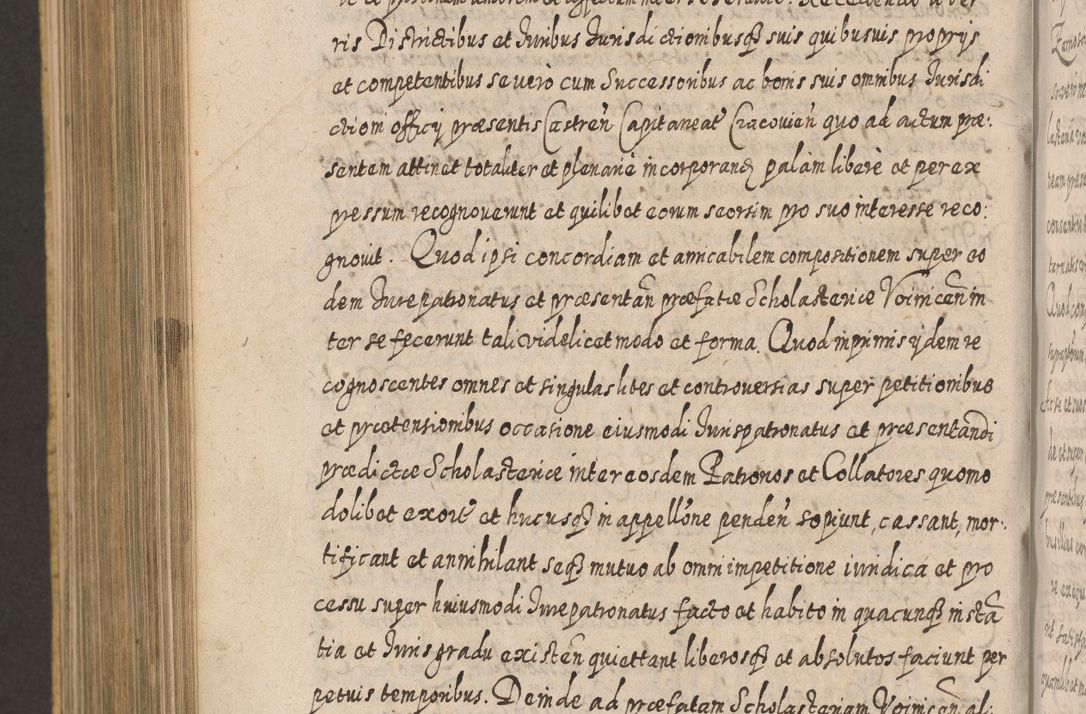 Zdjęcie nr 1100 dla obiektu archiwalnego: Acta actorum, causarum spiritualium, civilium, criminalium, obligationum, cessionum, decimarum, testamentorum R. D. Martini Szyszkowski, episcopi Cracoviensis, ducis Severiensis in annis 1617 - 1619. Tomus primus.