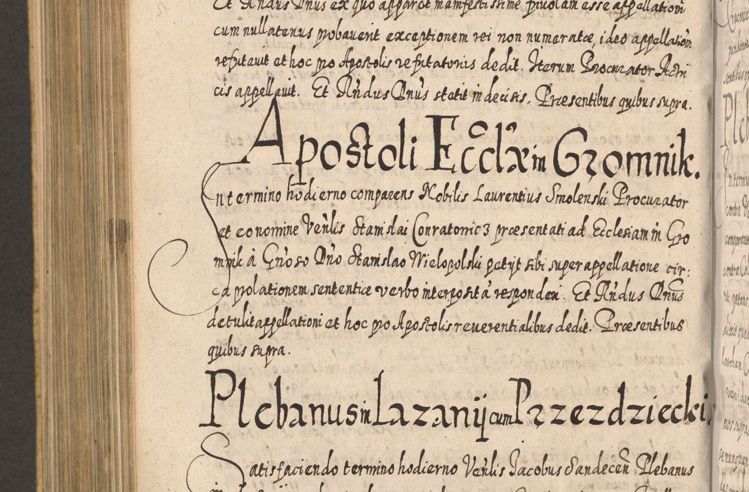 Zdjęcie nr 1096 dla obiektu archiwalnego: Acta actorum, causarum spiritualium, civilium, criminalium, obligationum, cessionum, decimarum, testamentorum R. D. Martini Szyszkowski, episcopi Cracoviensis, ducis Severiensis in annis 1617 - 1619. Tomus primus.