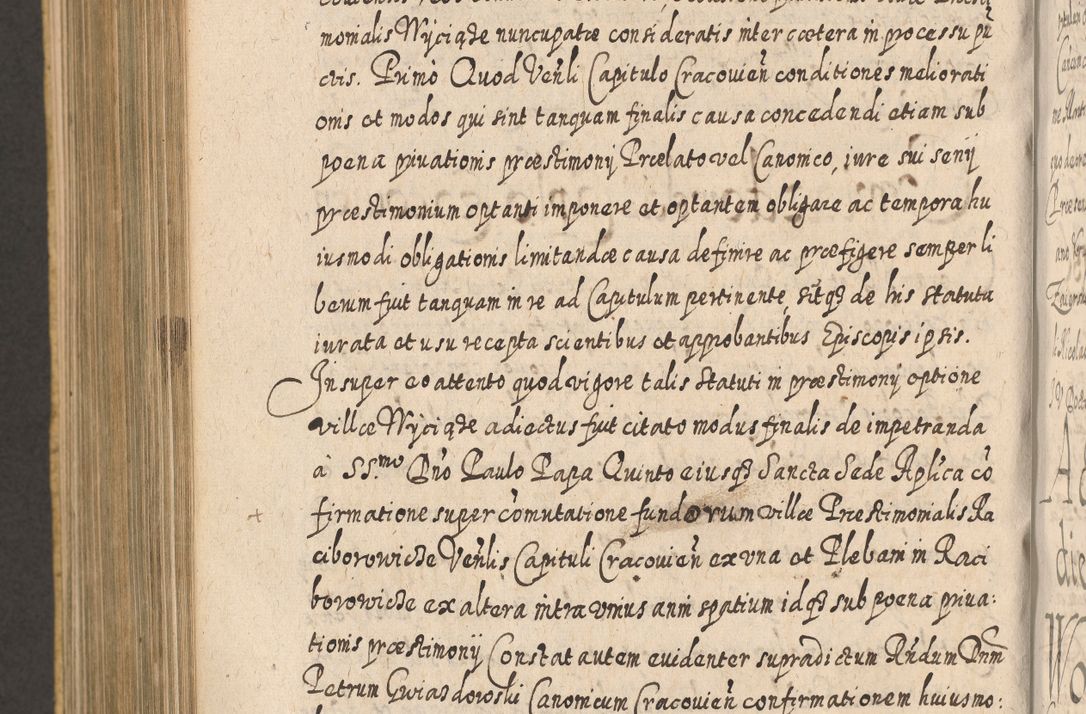 Zdjęcie nr 1092 dla obiektu archiwalnego: Acta actorum, causarum spiritualium, civilium, criminalium, obligationum, cessionum, decimarum, testamentorum R. D. Martini Szyszkowski, episcopi Cracoviensis, ducis Severiensis in annis 1617 - 1619. Tomus primus.