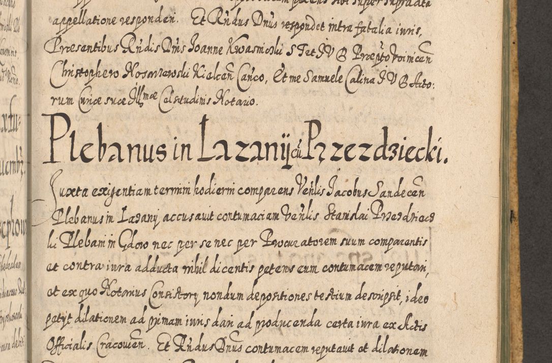 Zdjęcie nr 1087 dla obiektu archiwalnego: Acta actorum, causarum spiritualium, civilium, criminalium, obligationum, cessionum, decimarum, testamentorum R. D. Martini Szyszkowski, episcopi Cracoviensis, ducis Severiensis in annis 1617 - 1619. Tomus primus.