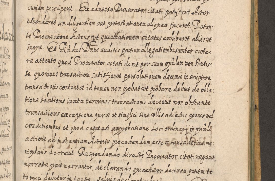 Zdjęcie nr 1083 dla obiektu archiwalnego: Acta actorum, causarum spiritualium, civilium, criminalium, obligationum, cessionum, decimarum, testamentorum R. D. Martini Szyszkowski, episcopi Cracoviensis, ducis Severiensis in annis 1617 - 1619. Tomus primus.