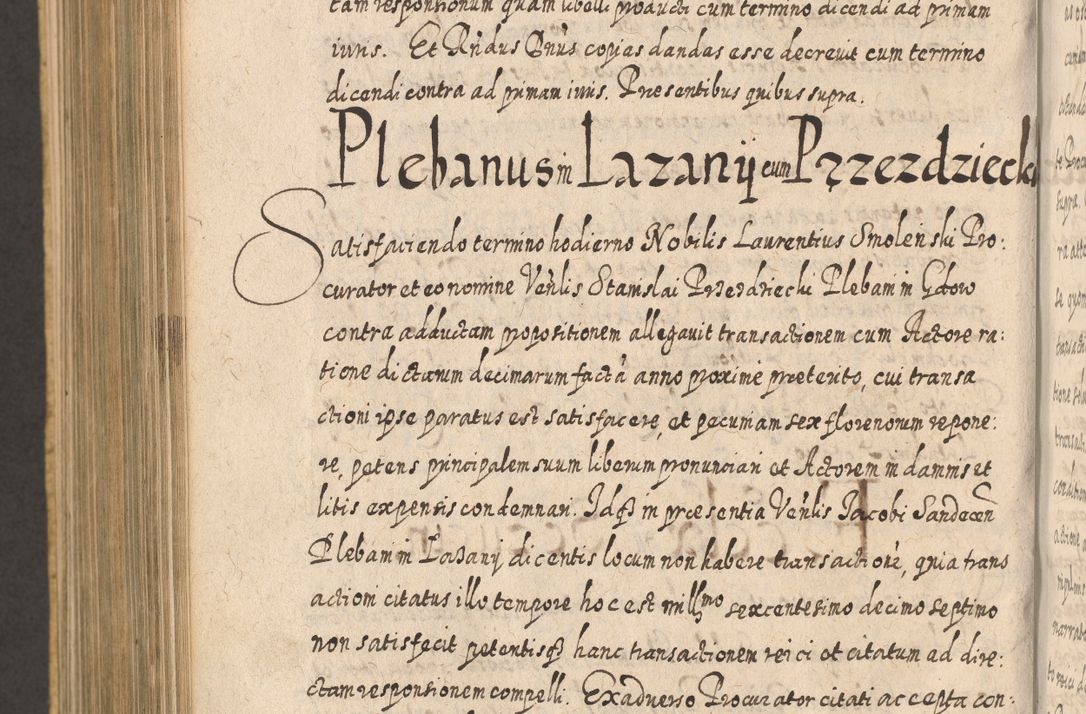 Zdjęcie nr 1082 dla obiektu archiwalnego: Acta actorum, causarum spiritualium, civilium, criminalium, obligationum, cessionum, decimarum, testamentorum R. D. Martini Szyszkowski, episcopi Cracoviensis, ducis Severiensis in annis 1617 - 1619. Tomus primus.