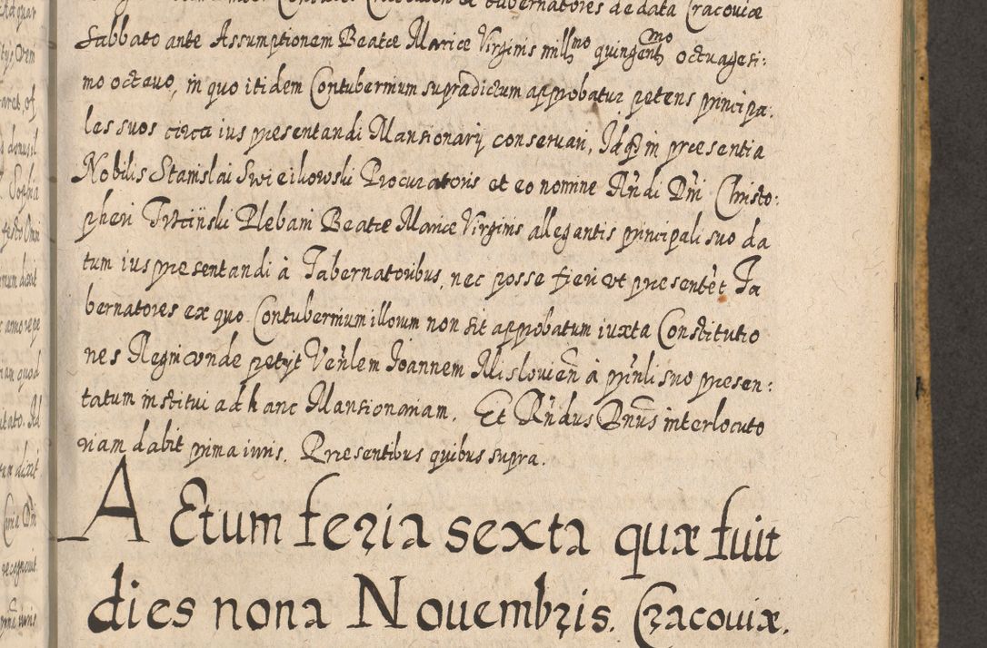 Zdjęcie nr 1075 dla obiektu archiwalnego: Acta actorum, causarum spiritualium, civilium, criminalium, obligationum, cessionum, decimarum, testamentorum R. D. Martini Szyszkowski, episcopi Cracoviensis, ducis Severiensis in annis 1617 - 1619. Tomus primus.