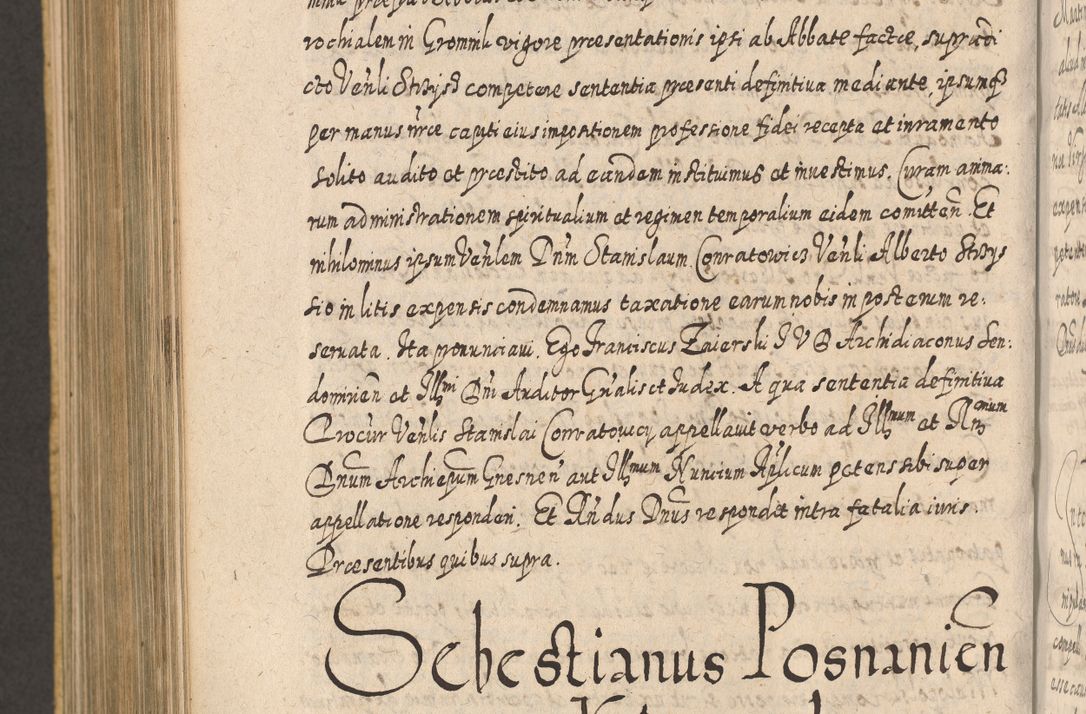 Zdjęcie nr 1064 dla obiektu archiwalnego: Acta actorum, causarum spiritualium, civilium, criminalium, obligationum, cessionum, decimarum, testamentorum R. D. Martini Szyszkowski, episcopi Cracoviensis, ducis Severiensis in annis 1617 - 1619. Tomus primus.
