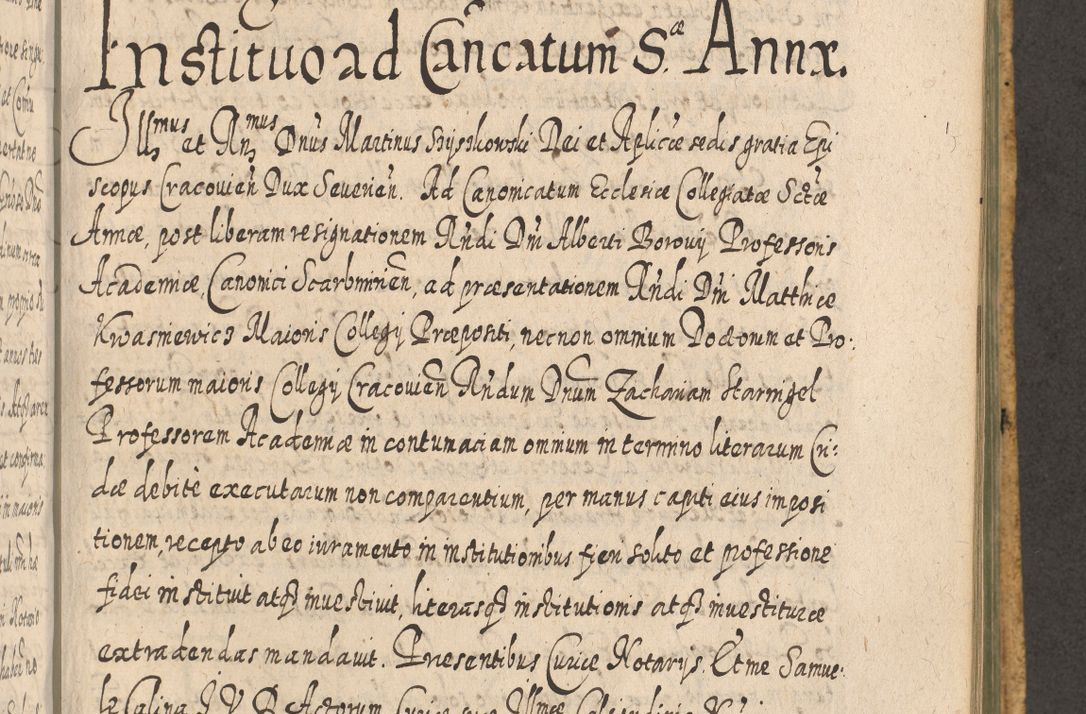 Zdjęcie nr 1059 dla obiektu archiwalnego: Acta actorum, causarum spiritualium, civilium, criminalium, obligationum, cessionum, decimarum, testamentorum R. D. Martini Szyszkowski, episcopi Cracoviensis, ducis Severiensis in annis 1617 - 1619. Tomus primus.