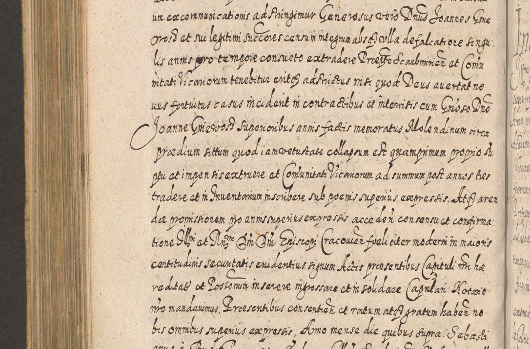 Zdjęcie nr 1058 dla obiektu archiwalnego: Acta actorum, causarum spiritualium, civilium, criminalium, obligationum, cessionum, decimarum, testamentorum R. D. Martini Szyszkowski, episcopi Cracoviensis, ducis Severiensis in annis 1617 - 1619. Tomus primus.